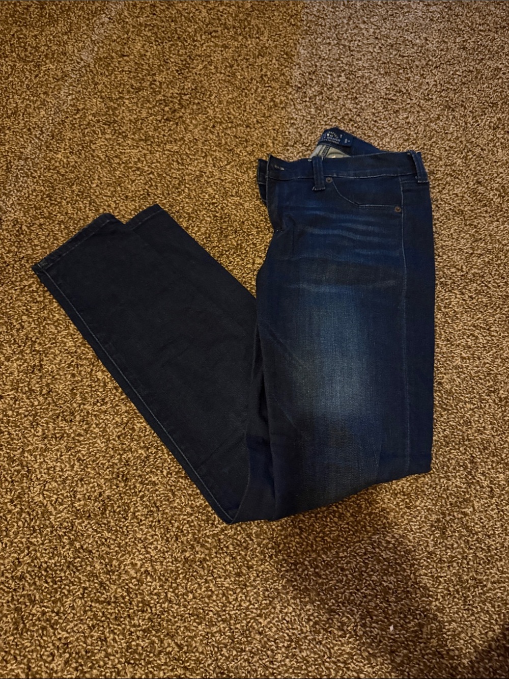 Lucky Brand Women's Dark Blue Jeggings - Stretch Denim